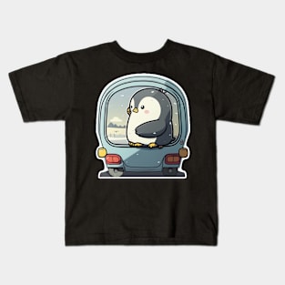 cute baby penguin Kids T-Shirt